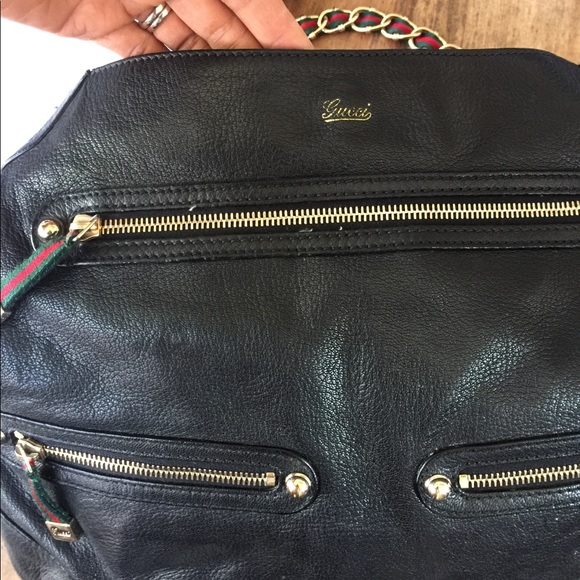 Gucci Handbags - Gucci leather bag Gucci Handbags - Gucci leather bag